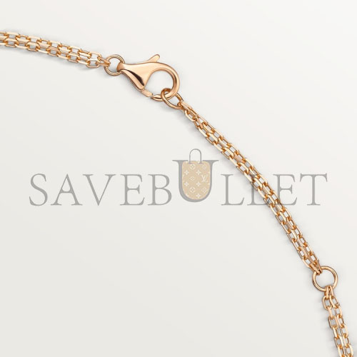 CARTIER LOVE NECKLACE, 2 DIAMONDS B7224509
