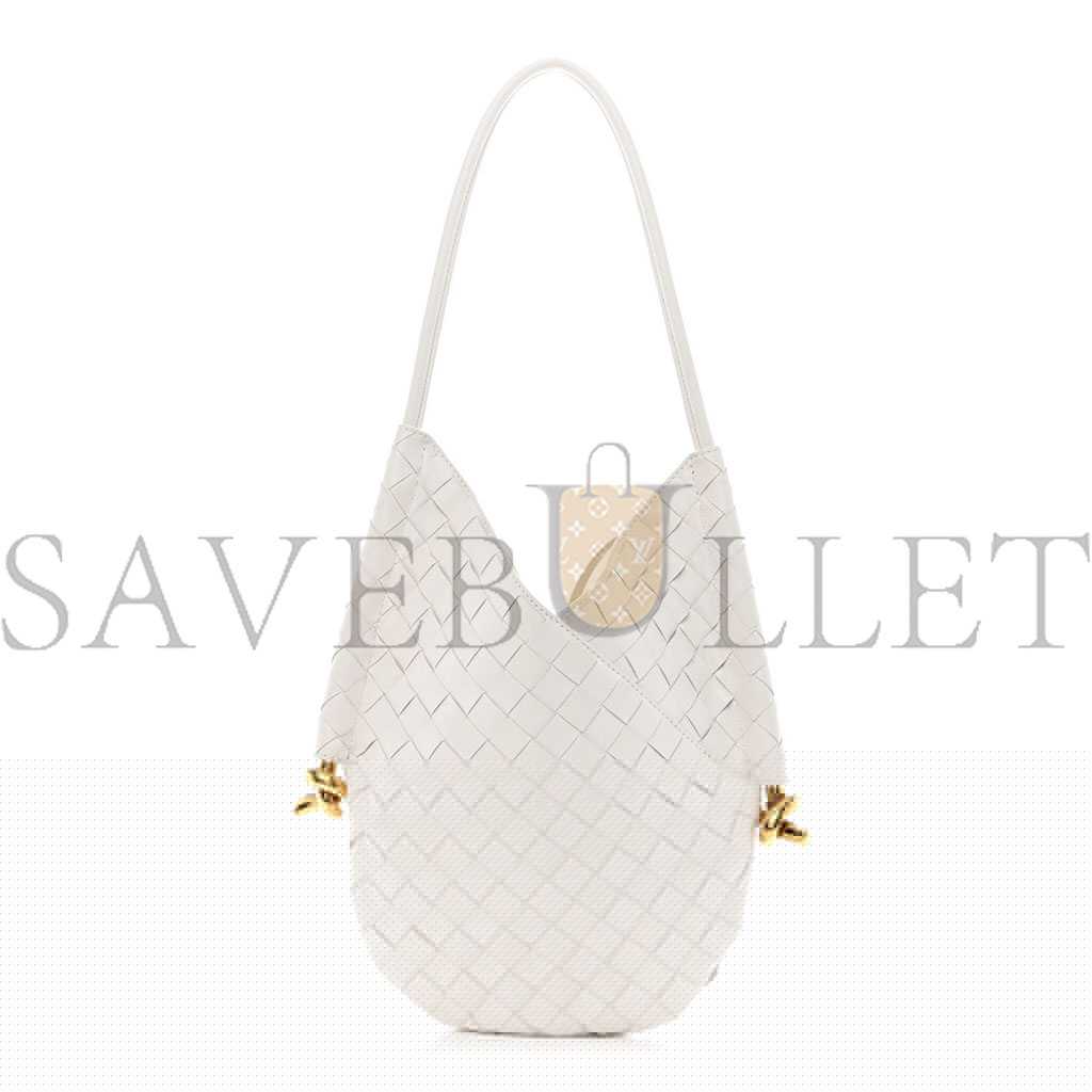 bo*te*ga Ve*ne*ta nappa intrecciato small solstice hobo white (28*25*3cm)