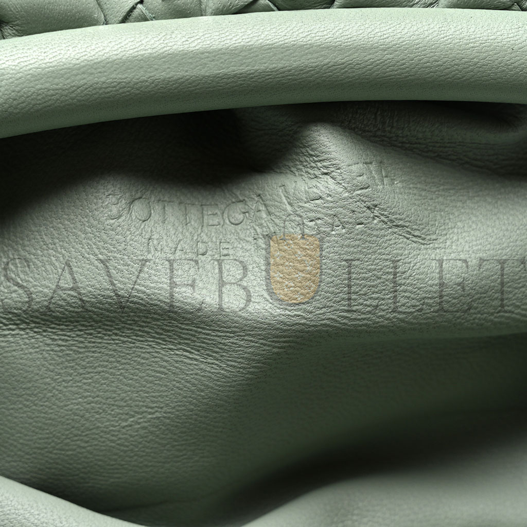 bo*te*ga Ve*ne*ta nappa intrecciato teen pouch sage (30*18*8cm)
