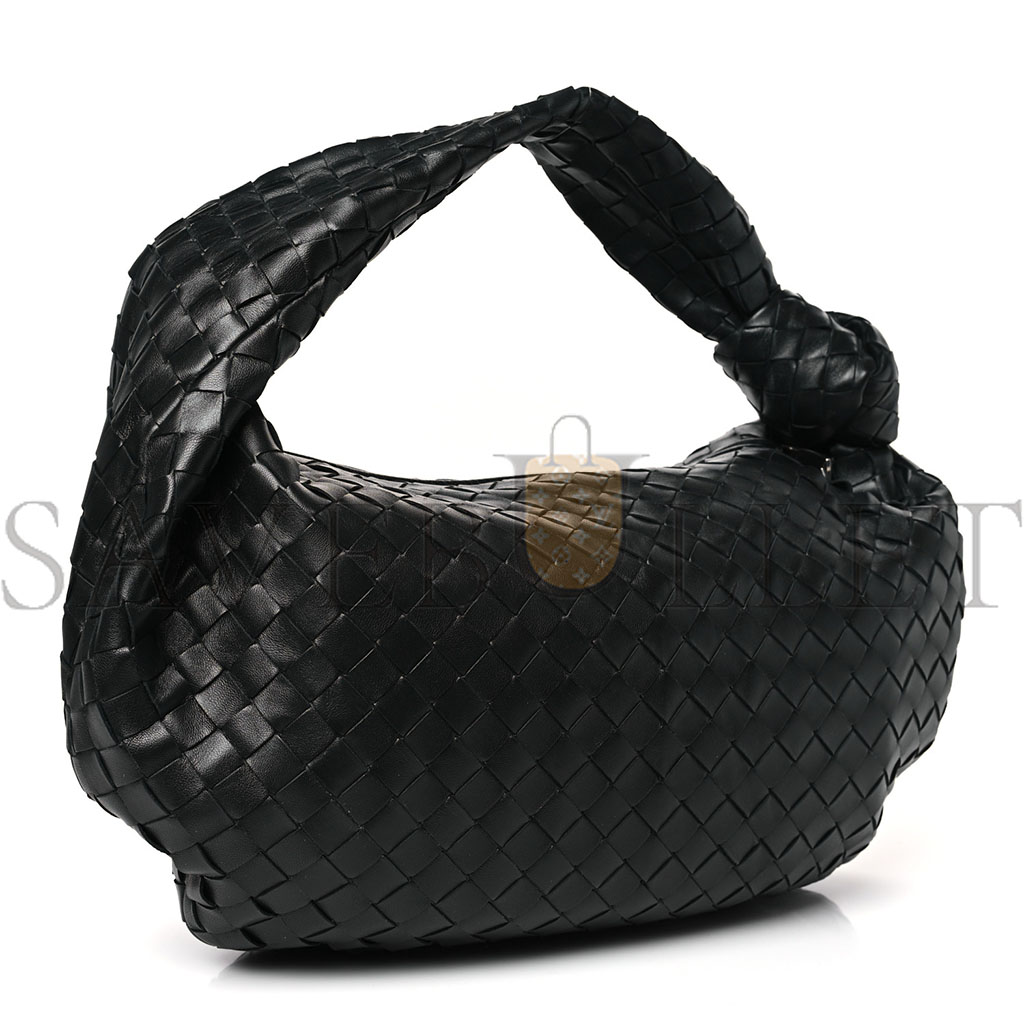 bo*te*ga Ve*ne*ta nappa intrecciato small jodie black  (41*32*13cm)