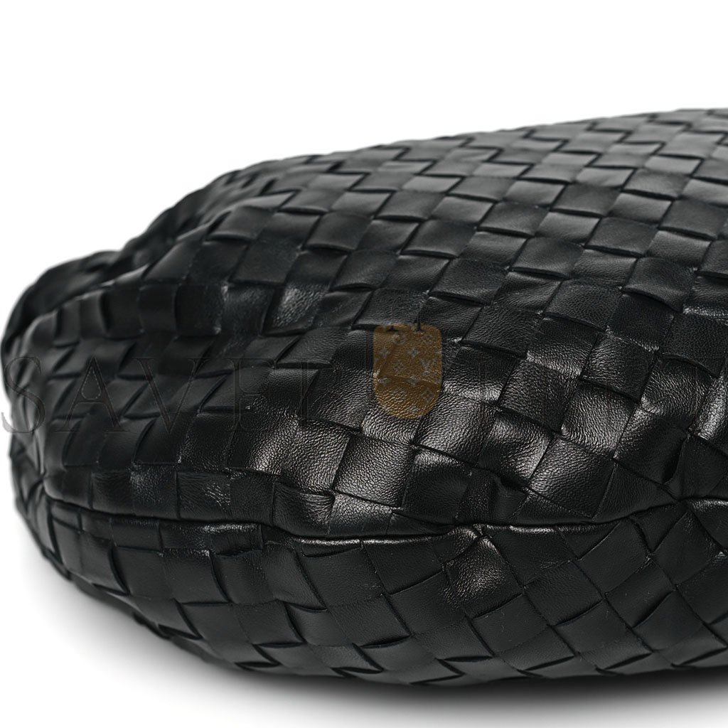 bo*te*ga Ve*ne*ta nappa intrecciato small jodie black  (41*32*13cm)