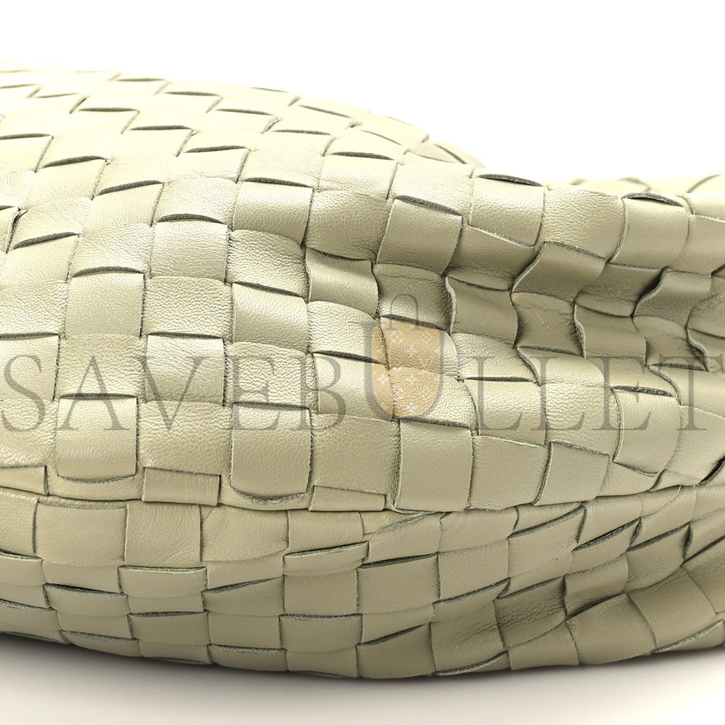 bo*te*ga Ve*ne*ta nappa intrecciato teen jodie hobo travertine (37*21*8cm)