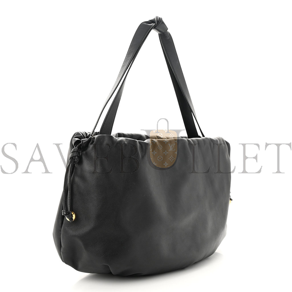 bo*te*ga Ve*ne*ta nappa the bulb black (38*24*10cm)