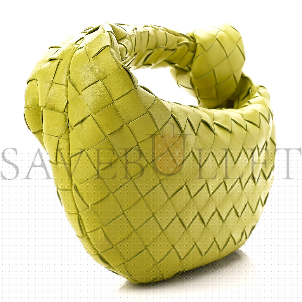 bo*te*ga Ve*ne*ta nappa intrecciato mini jodie kiwi (27*13*6cm)