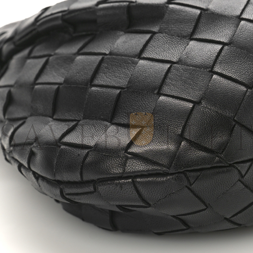 bo*te*ga Ve*ne*ta nappa intrecciato mini jodie black (25*13*7cm)