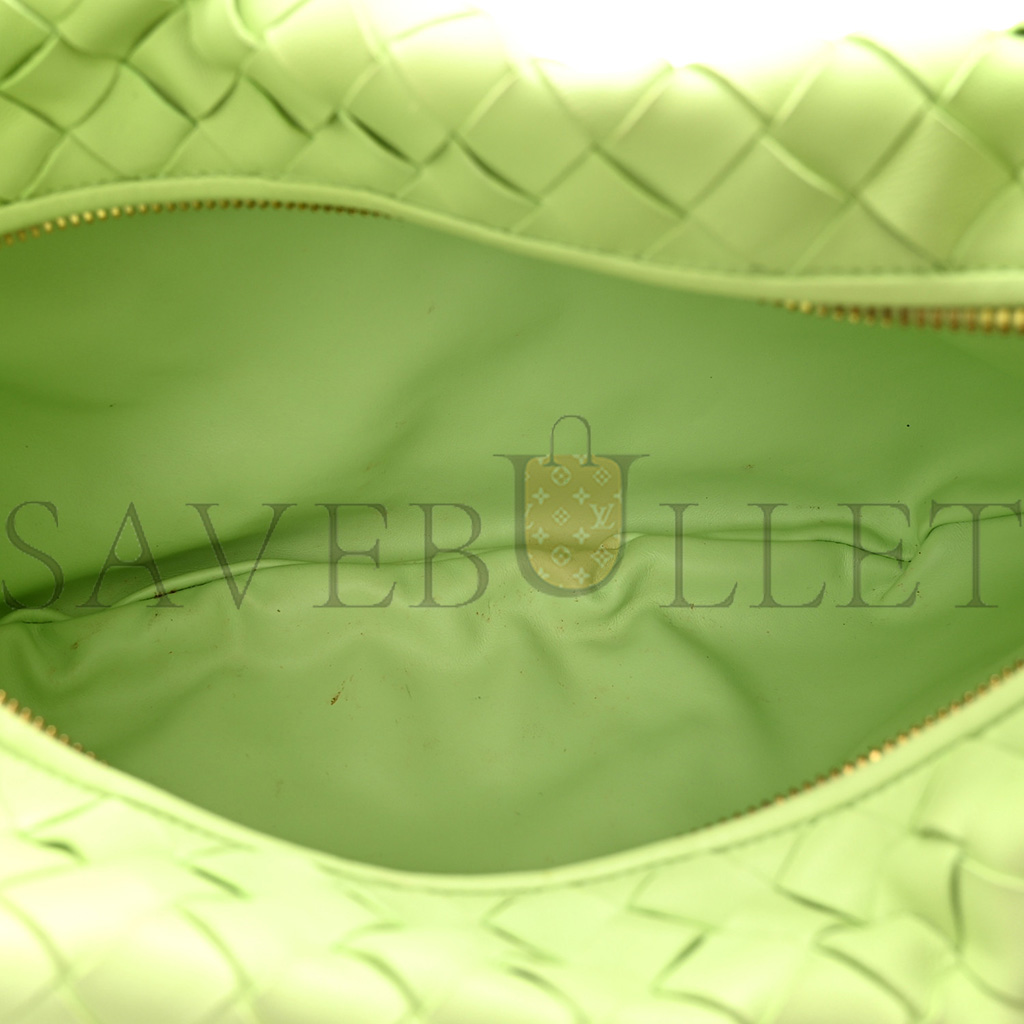 bo*te*ga Ve*ne*ta nappa intrecciato teen jodie hobo pistachio (34*21*9cm)