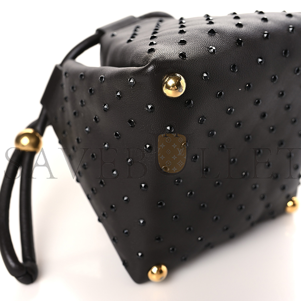 bo*te*ga Ve*ne*ta nappa strass pyramid bag fondant (15*15*13cm)