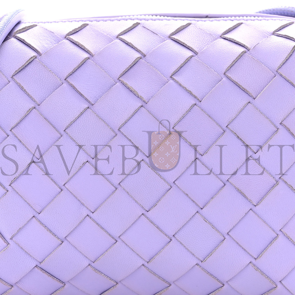 bo*te*ga Ve*ne*ta nappa intrecciato mini loop camera bag wisteria (17*11*7cm)