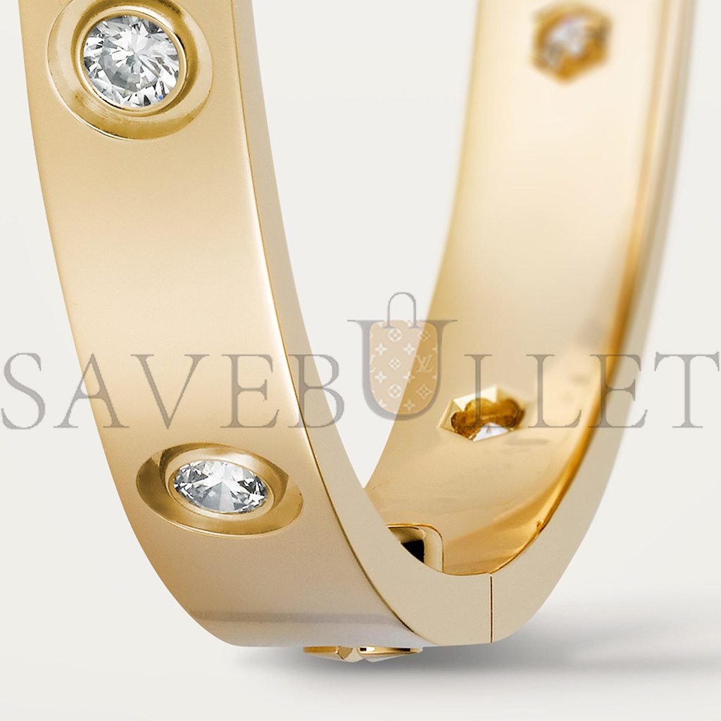 CARTIER LOVE BRACELET, 10 DIAMONDS B6070317