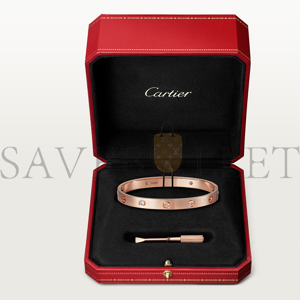 CARTIER LOVE BRACELET, 4 DIAMONDS B6069917