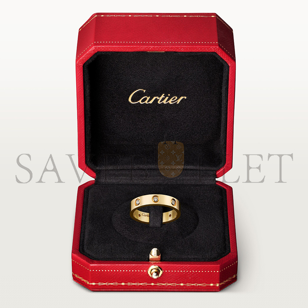 CARTIER LOVE WEDDING BAND, 8 DIAMONDS B4056200