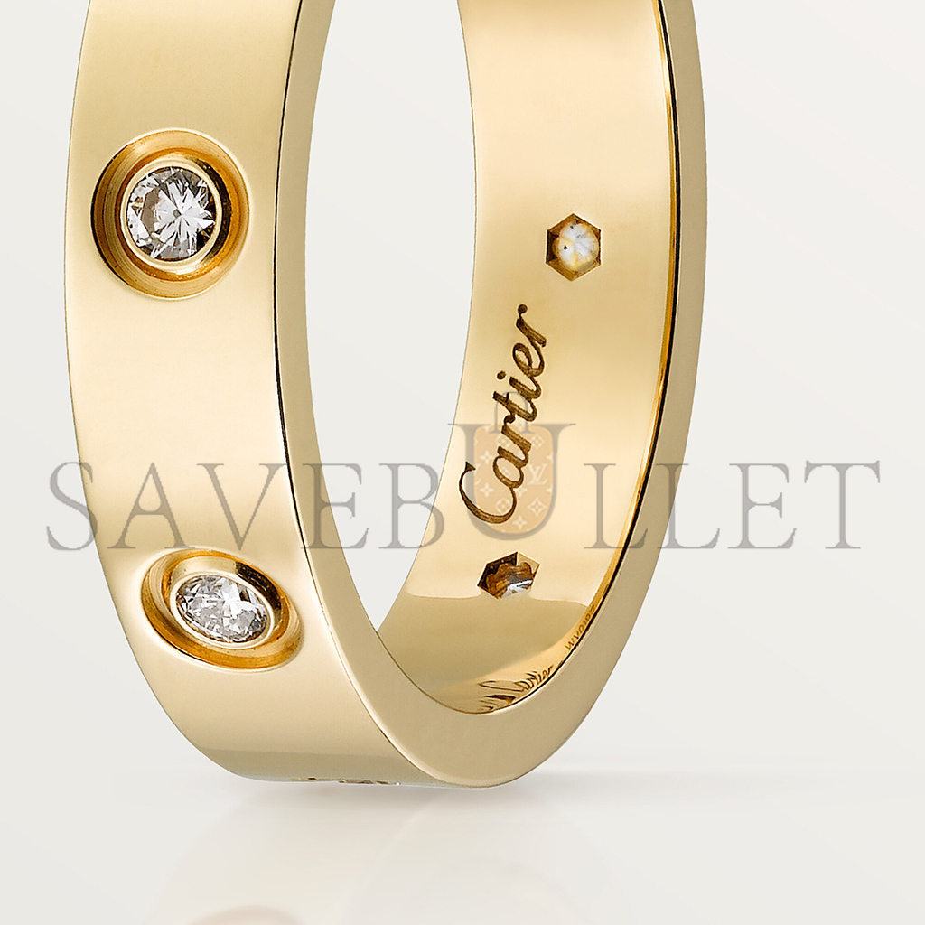 CARTIER LOVE WEDDING BAND, 8 DIAMONDS B4056200