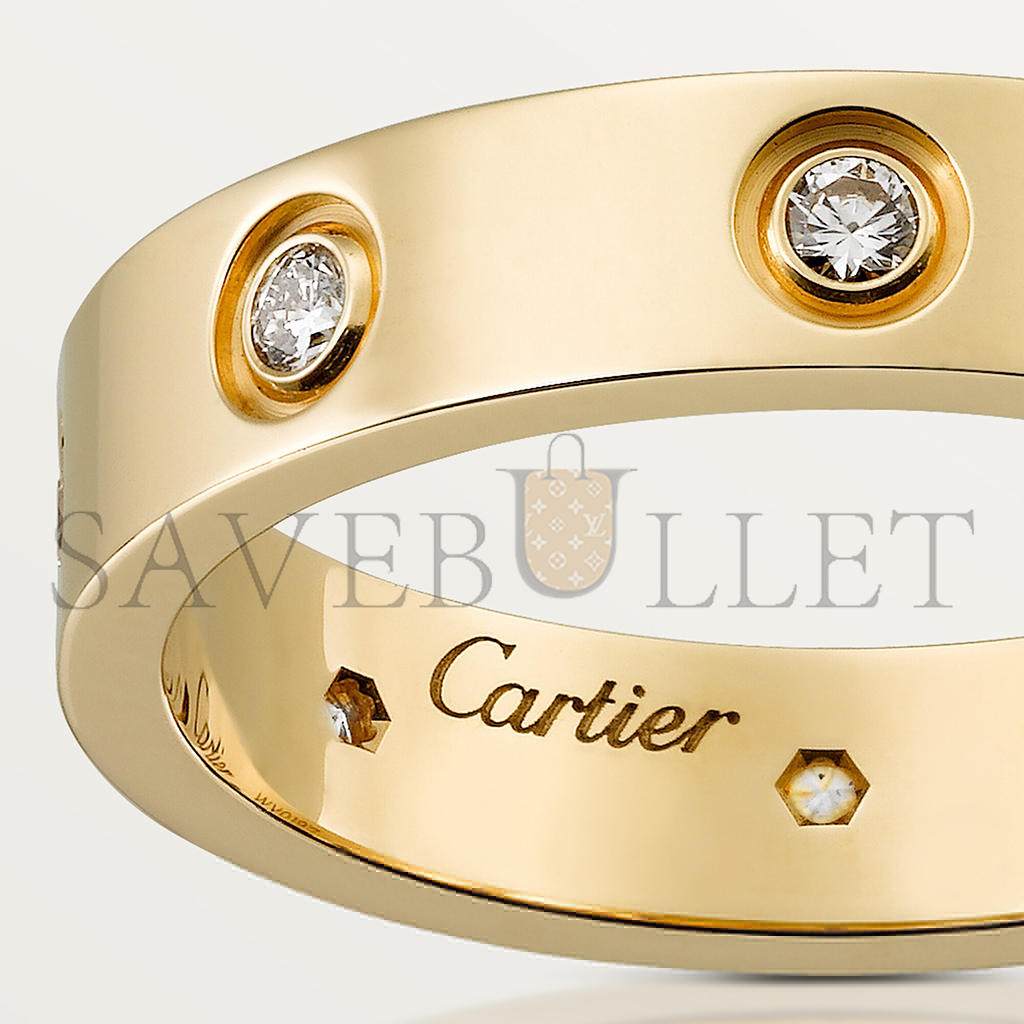 CARTIER LOVE WEDDING BAND, 8 DIAMONDS B4056200