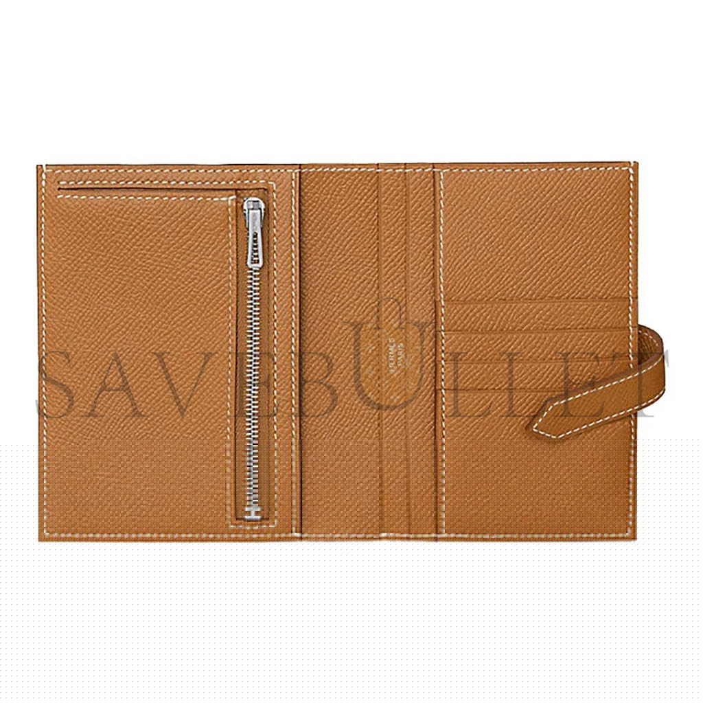 H**mes bearn compact wallet h039789ck93 (12*9.5*0.4cm)