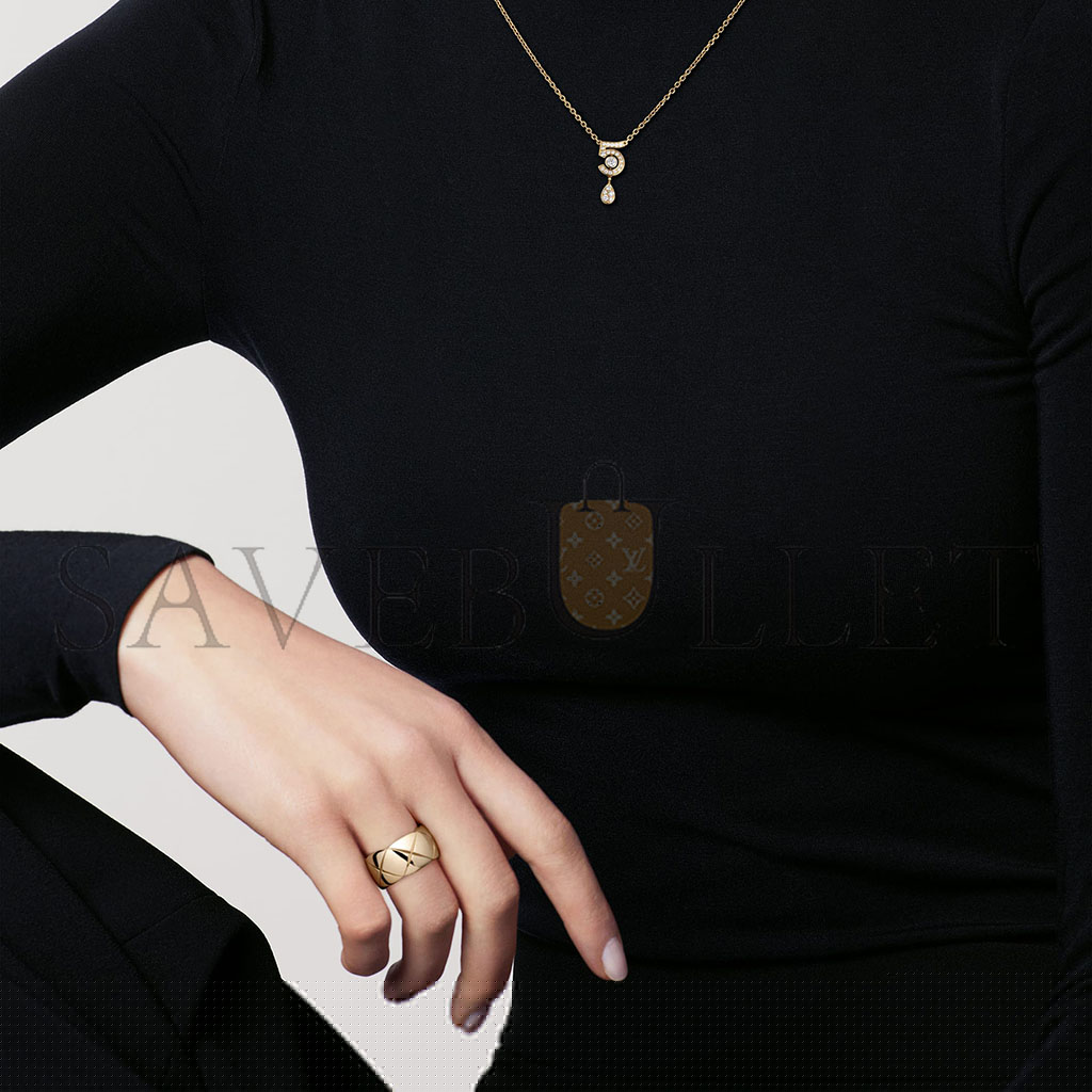 Ch*el coco crush ring  j10818