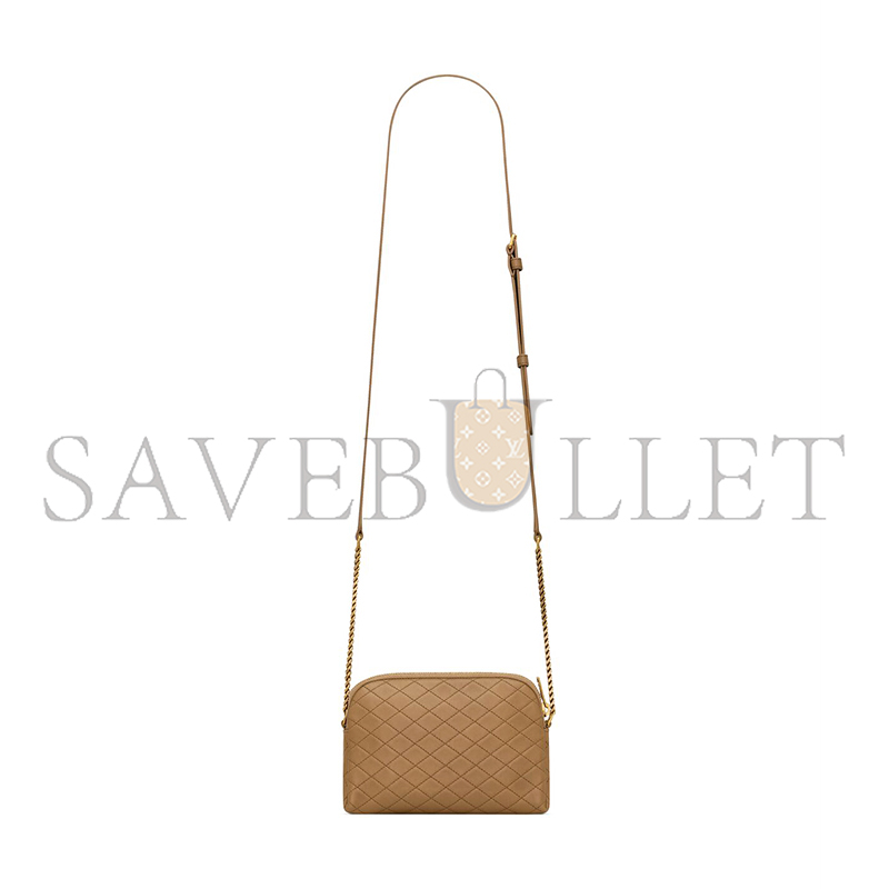 YSL GABY ZIPPED POUCH IN QUILTED LAMBSKIN 7336671EL072760 (18*13*3.5cm)