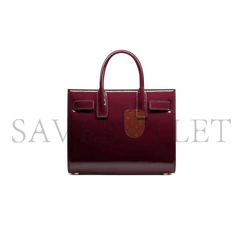 YSL SAC DE JOUR IN PATENT LEATHER-NANO 398711B870W6413 (22*18*10.5cm)