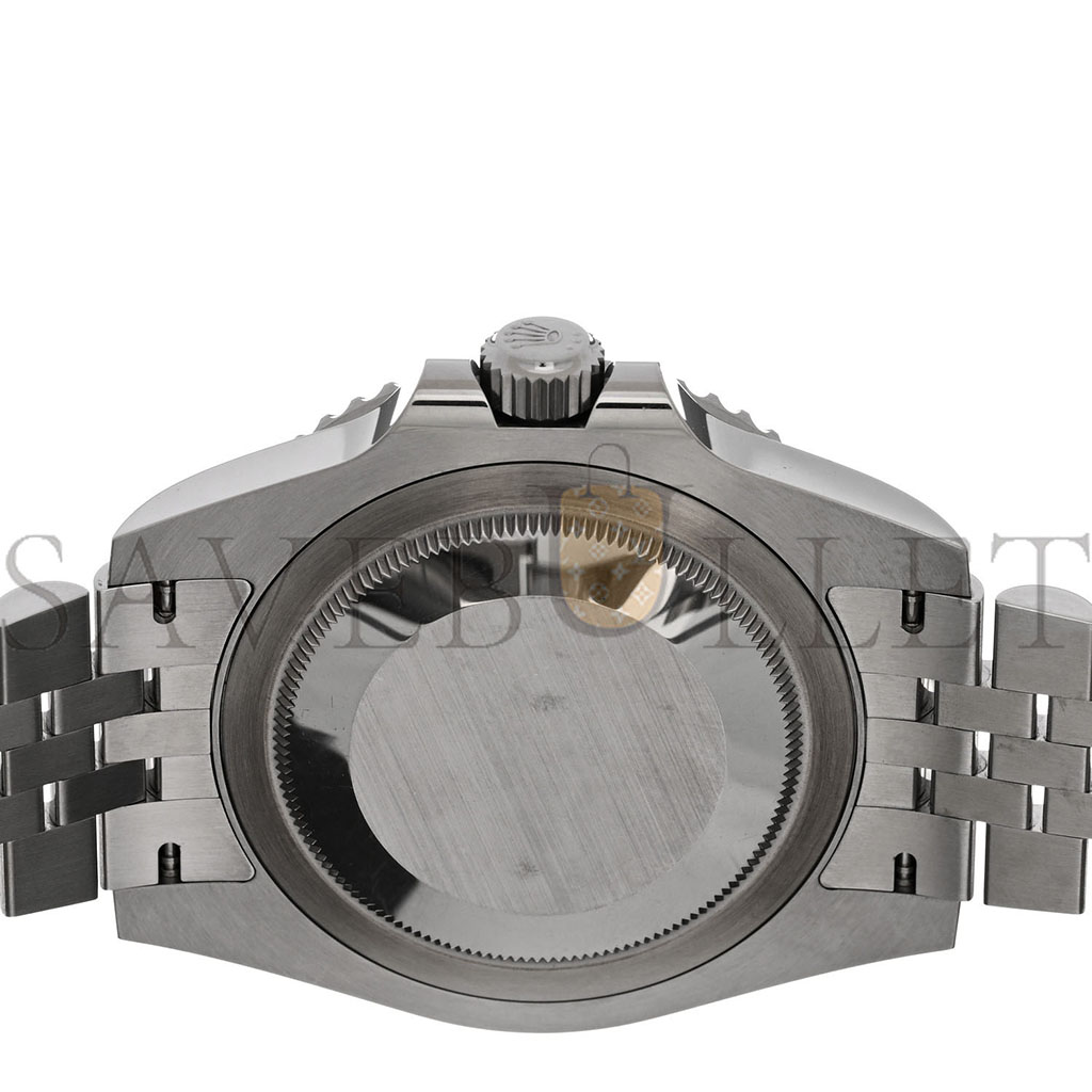 ROLEX STAINLESS STEEL 40MM OYSTER PERPETUAL DATE GMT MASTER Ⅱ "BATGIRL" WATCH 126710BLNR