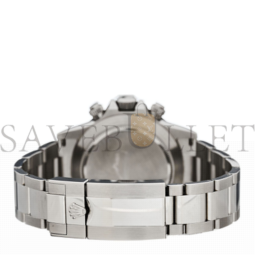 ROLEX STAINLESS STEEL 40MM OYSTER PERPETUAL COSMOGRAPH DAYTONA "PANDA" WATCH WHITE 116500LN