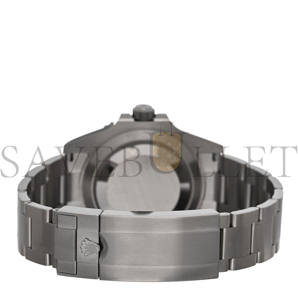 ROLEX STAINLESS STEEL 41MM OYSTER PERPETUAL SUBMARINER DATE "KERMIT" WATCH BLACK 126610LV