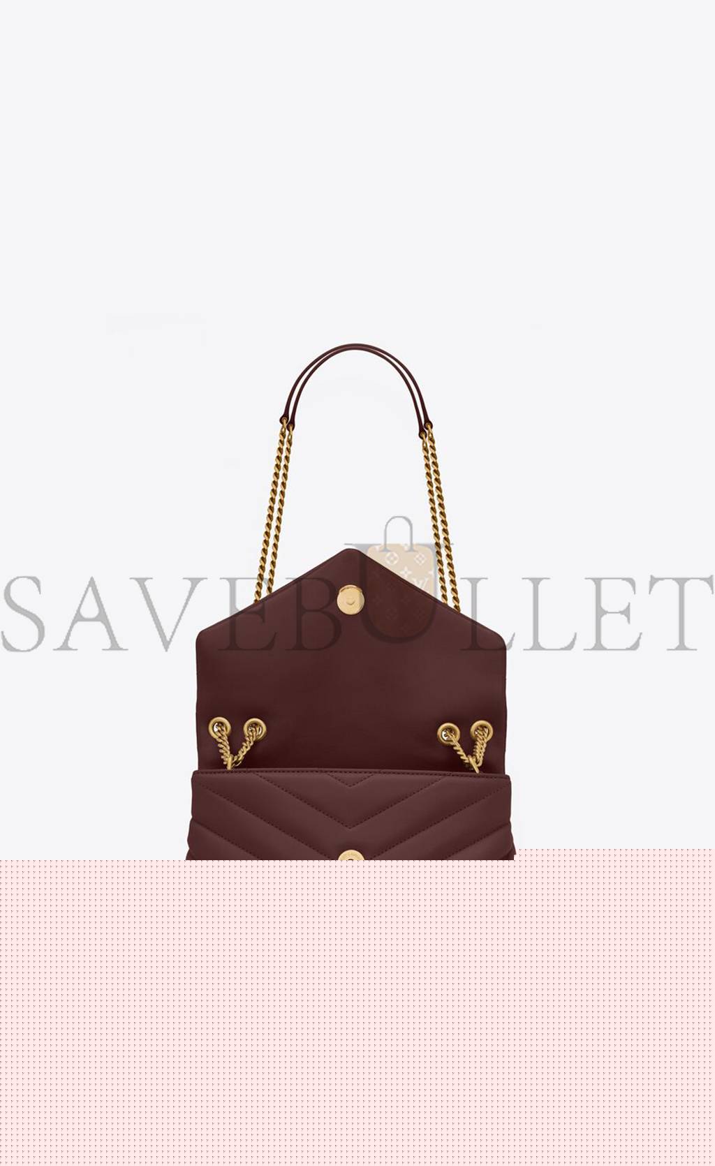 YSL LOULOU SMALL CHAIN BAG IN QUILTED "Y" LEATHER 494699DV7276475 (23*17*9cm)