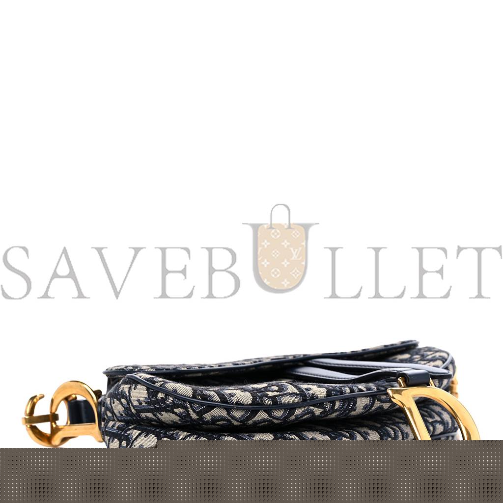 D*or oblique saddle bag blue (24*18*5.1cm)