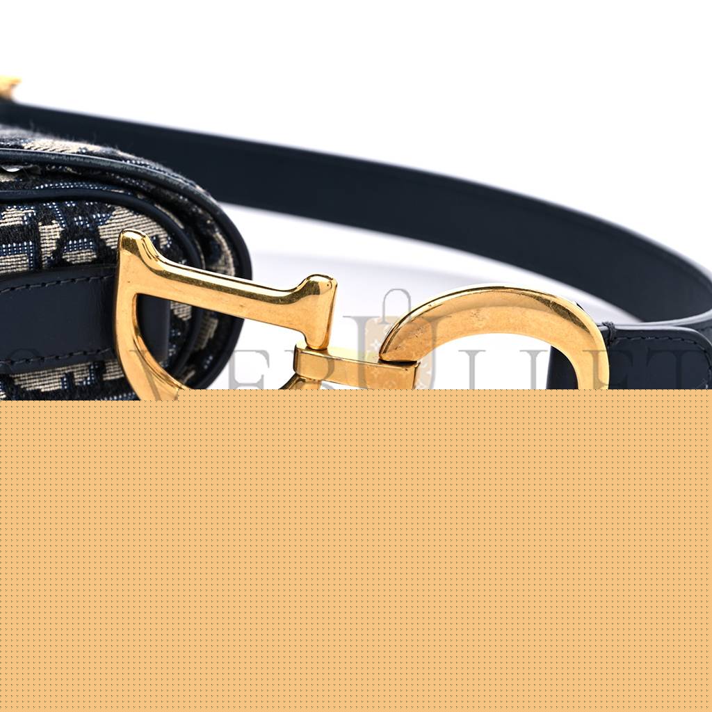 D*or oblique saddle bag blue (24*18*5.1cm)